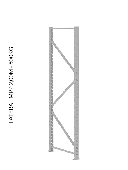 Mini Porta Pallet Continuação 2,00 X 1,80 X 0,80 - 500 Kg por Nível