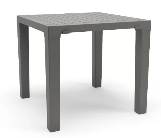 MESA NIL EM TERMOPLÁSTICO ABS DE ALTA RESISTENCIA - QUADRADA 0.80 X 0.80 CM