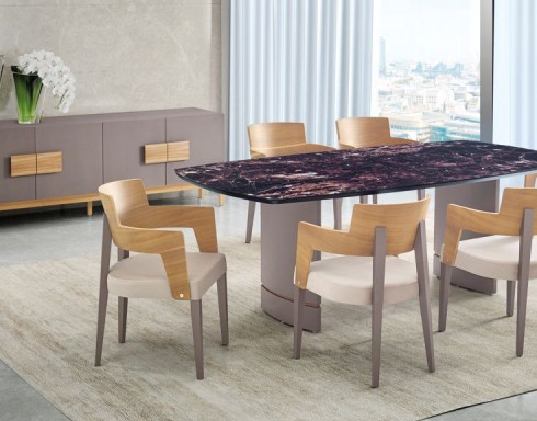 Mesa de Jantar Romana - 1,90m x 1,10m x 0,75m