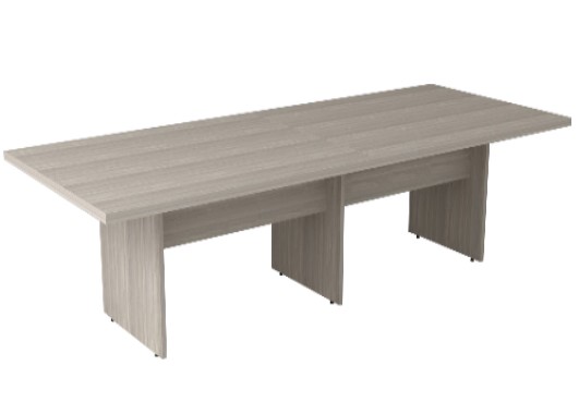 Mesa Reunião Retangular Bipartida 300 x 120 | Linha Prima Impact 40mm