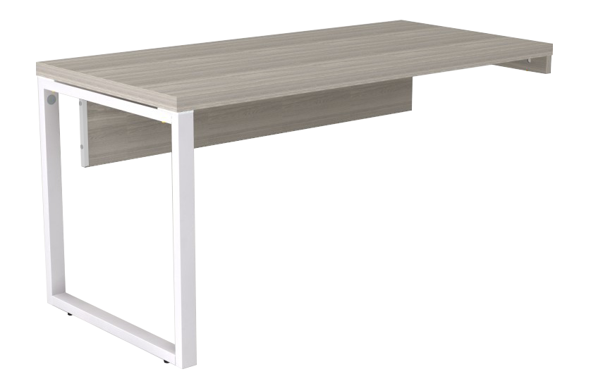 Mesa Diretiva Pé Quadrado Para Armário Lado Direito 170 x 70 | Linha Prima ARQ 40mm